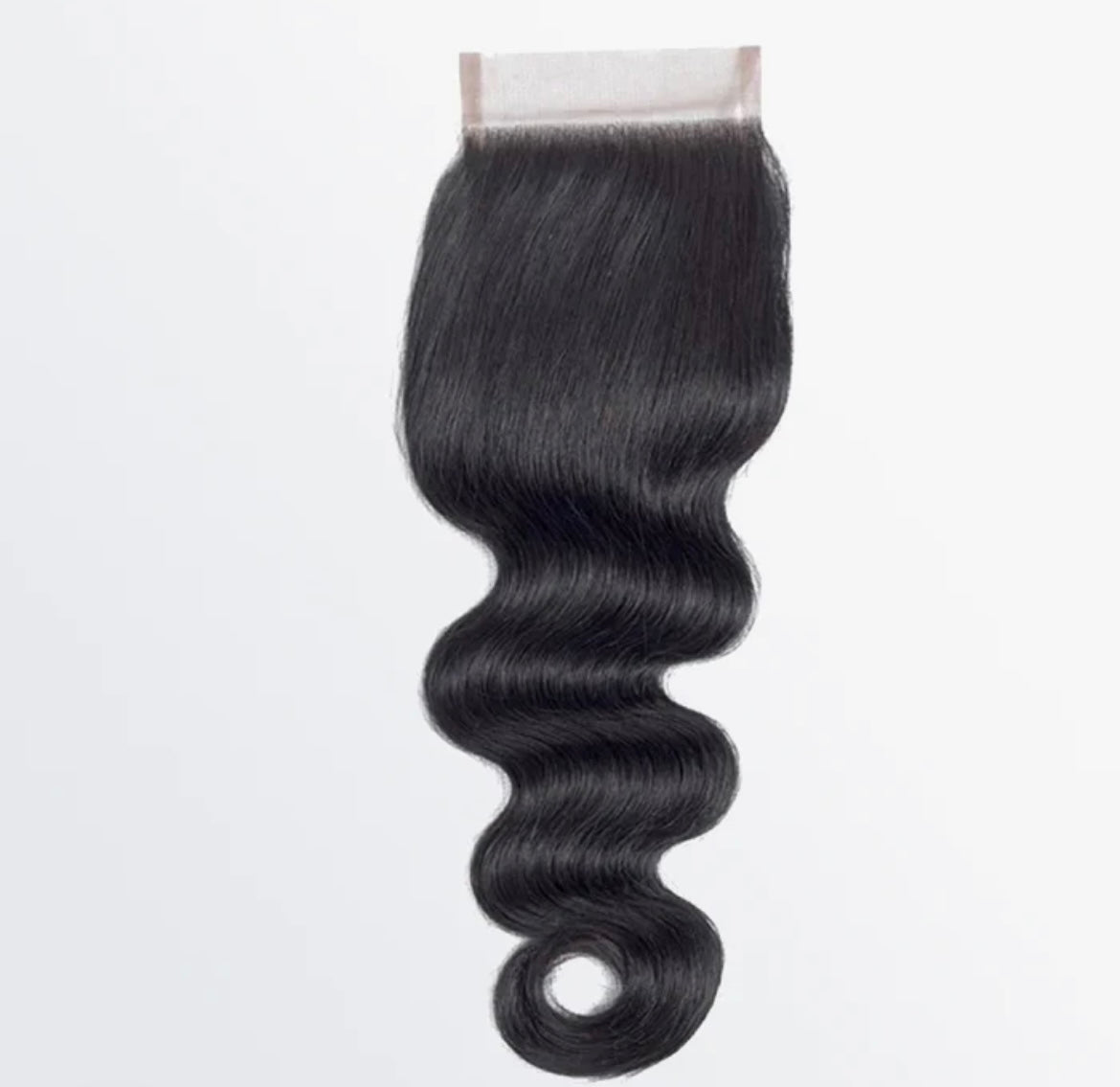 5" X 5" HD Body Wave Free Parted Lace Closure