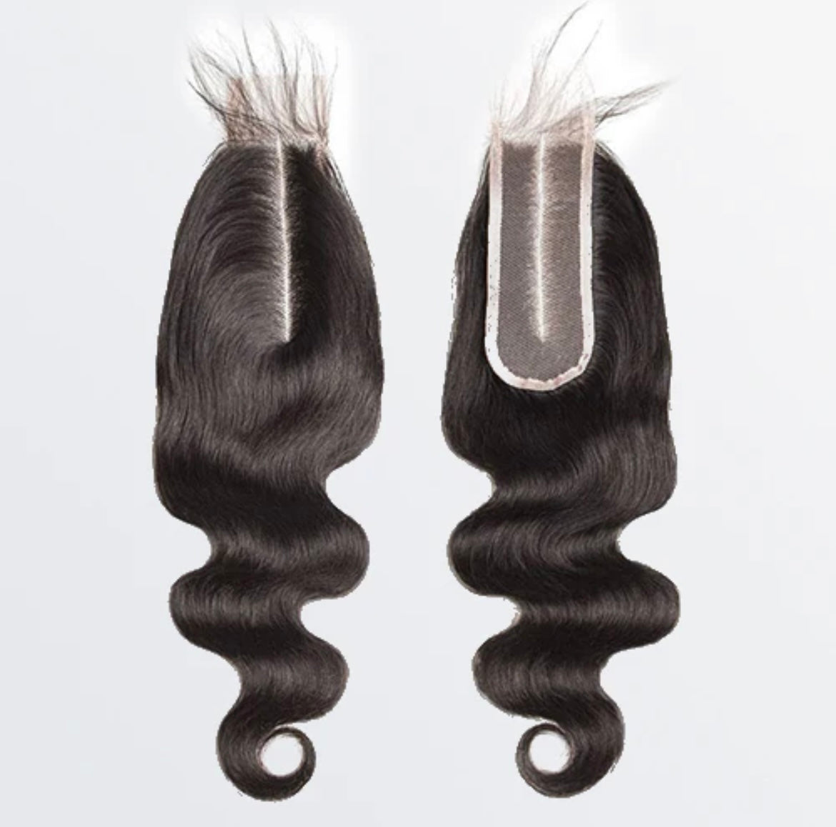 2" X 6" Body Wave Transparent Lace Closure