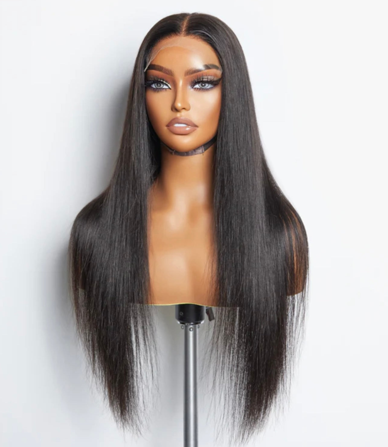 5x5 HD Glueless Lace Closure Wig Straight 180% Density