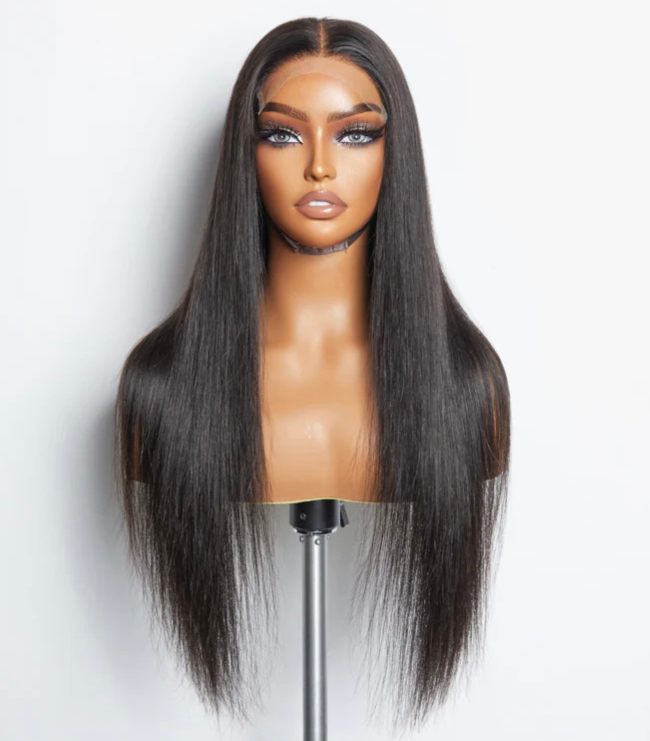 5x5 HD Glueless Lace Closure Wig Straight 180% Density