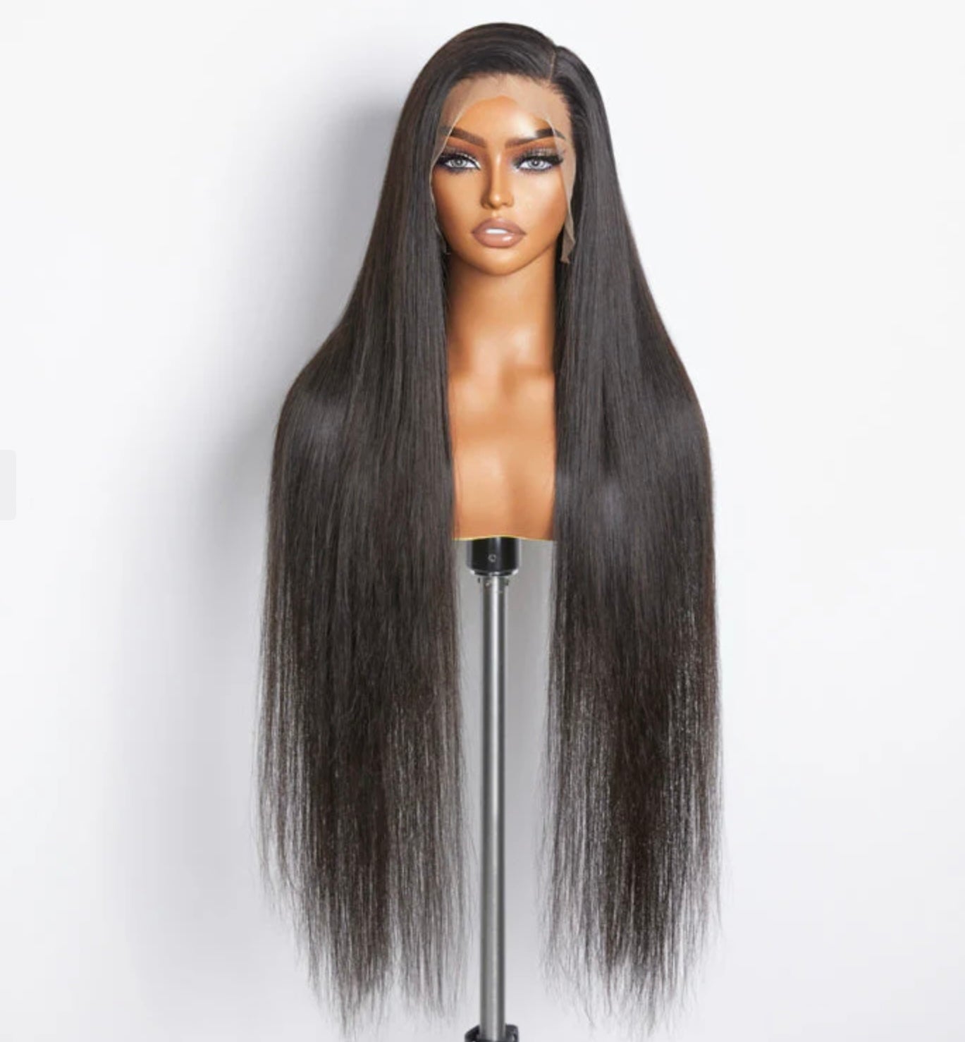 200% Density HD 13x6 Full Frontal Straight Lace Wig