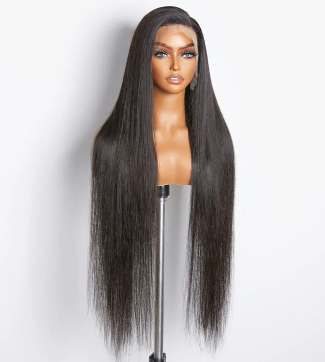 200% Density HD 13x6 Full Frontal Straight Lace Wig