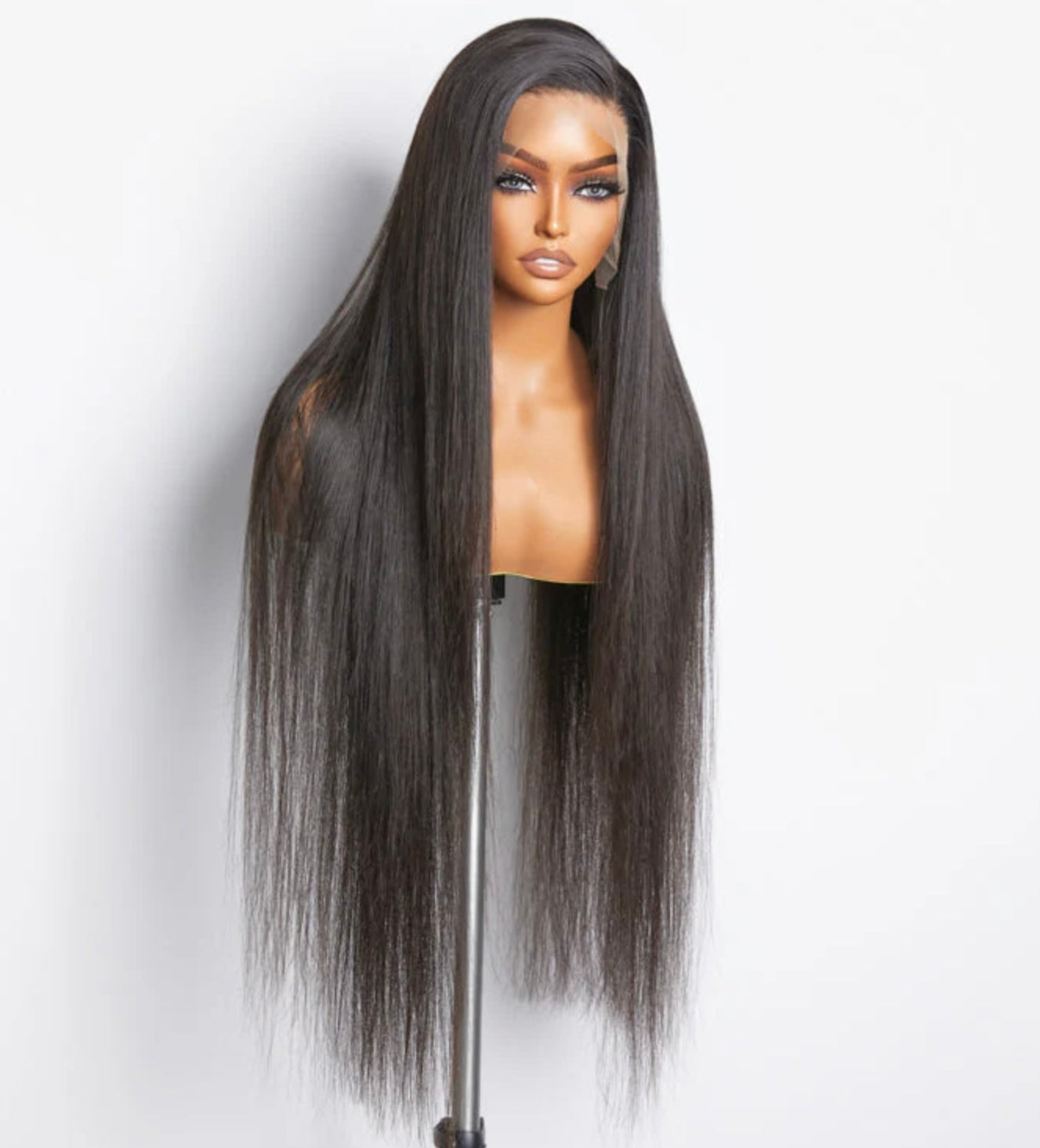 200% Density HD 13x6 Full Frontal Straight Lace Wig