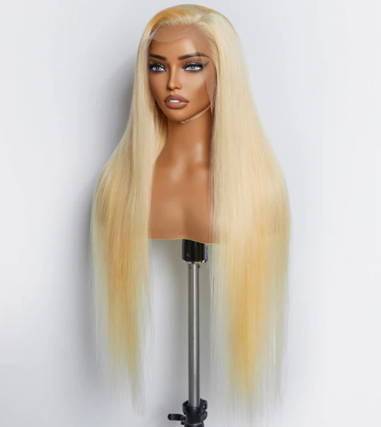 13"x4" #613 Straight Lace Frontal Wig 200% Density