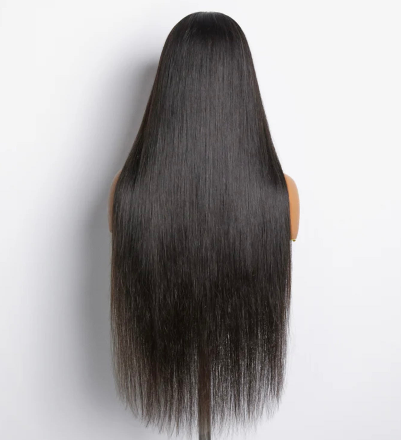 5x5 Glueless Lace Closure Straight Wig 180% Density