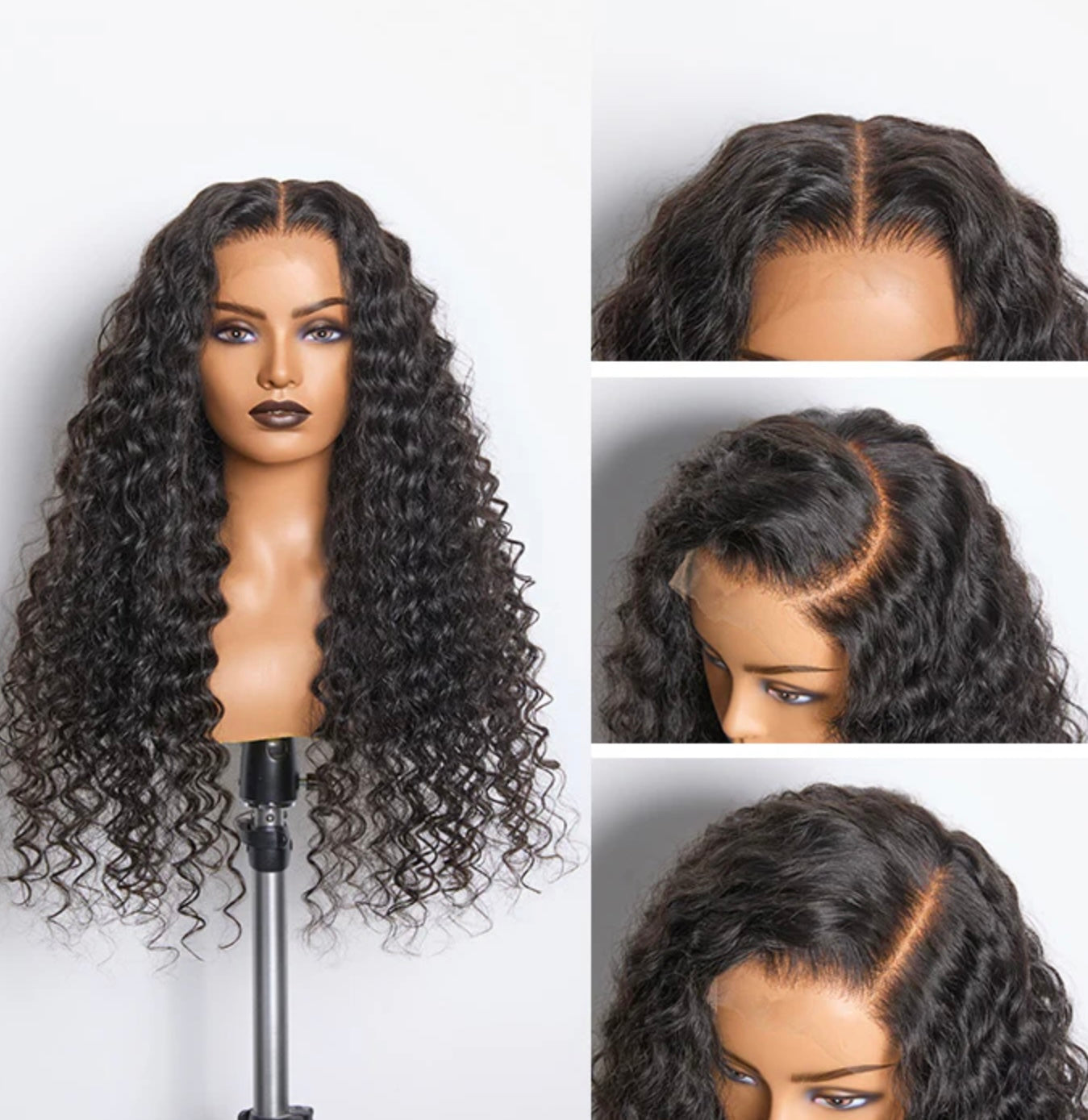 HD 13x6 Full Frontal Lace Wig Deep Wave 180% Density