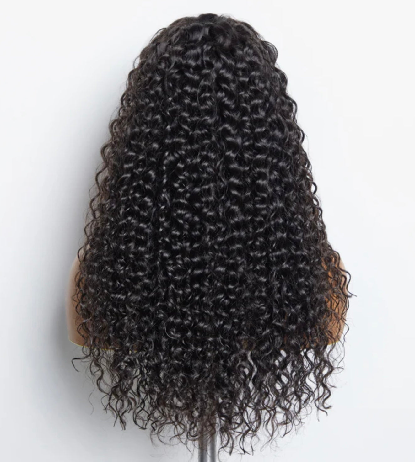 13x6 Glueless 3D Cap Pre-Bleached Water Wave Transparent Lace Front Wig 150% Density