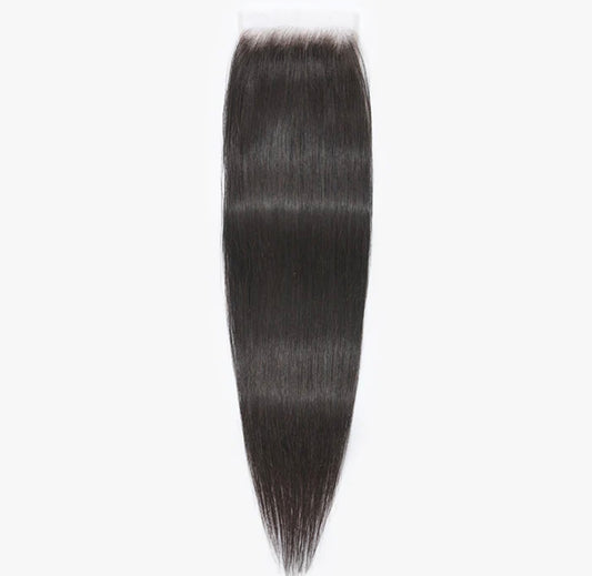 5" X 5" HD Straight Free Parted Lace Closure