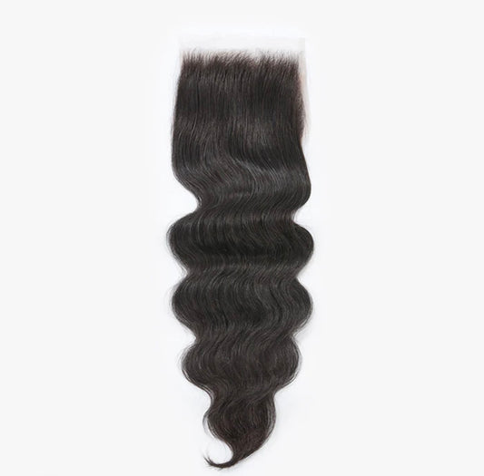 5" X 5" HD Body Wavy Free Parted Lace Closure