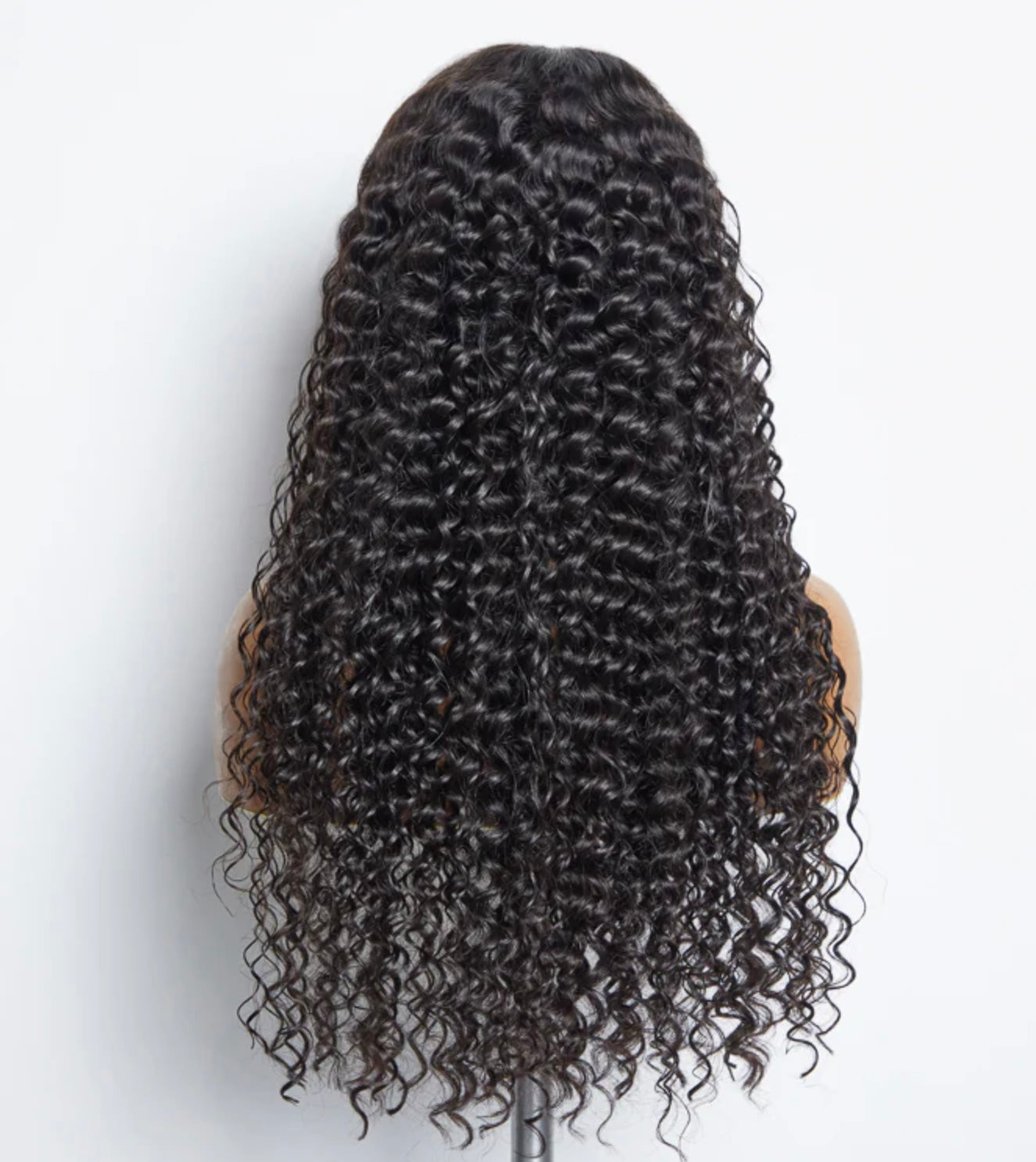 5x5 Glueless Lace Closure Deep Wave Wig 180% Density